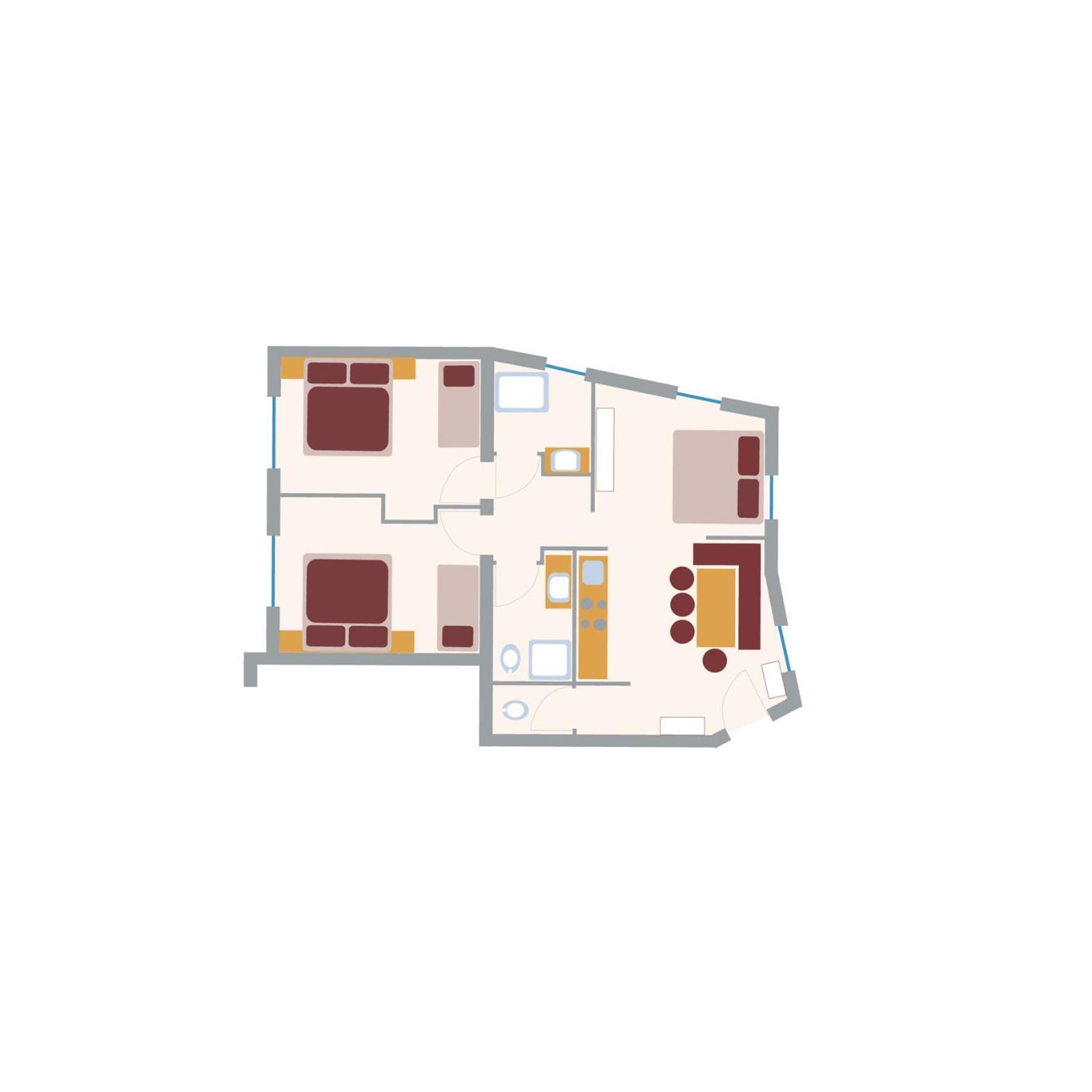 Crystls Aparthotel Флахау Екстер'єр фото